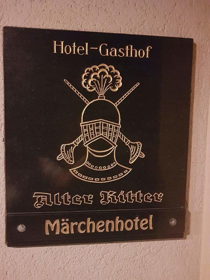 Hotel-Gasthof "Alter Ritter" Ротенбург об дер Таубер Екстериор снимка